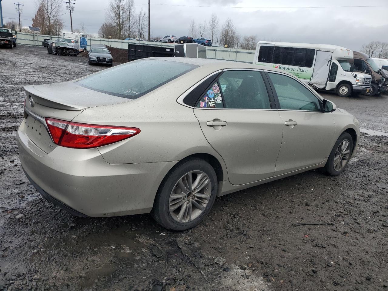 2015 Toyota Camry VIN 4T1BF1FK8FU920347 Copart auction photo, mechanical damage thumbnail 3