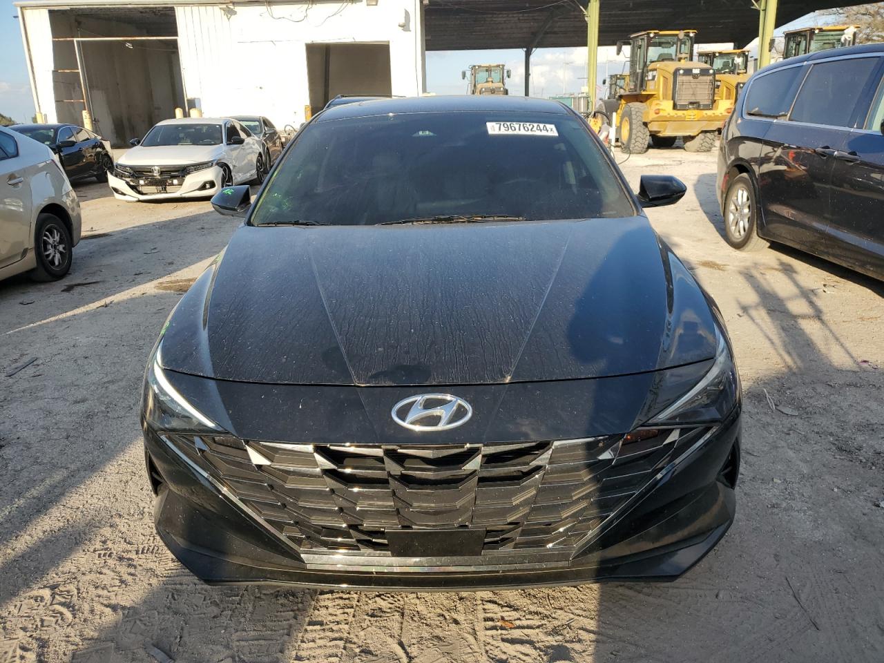 2023 Hyundai Elantra VIN 5NPLP4AG5PH114598 Copart auction photo, rear end / minor dent/scratches damage thumbnail 5