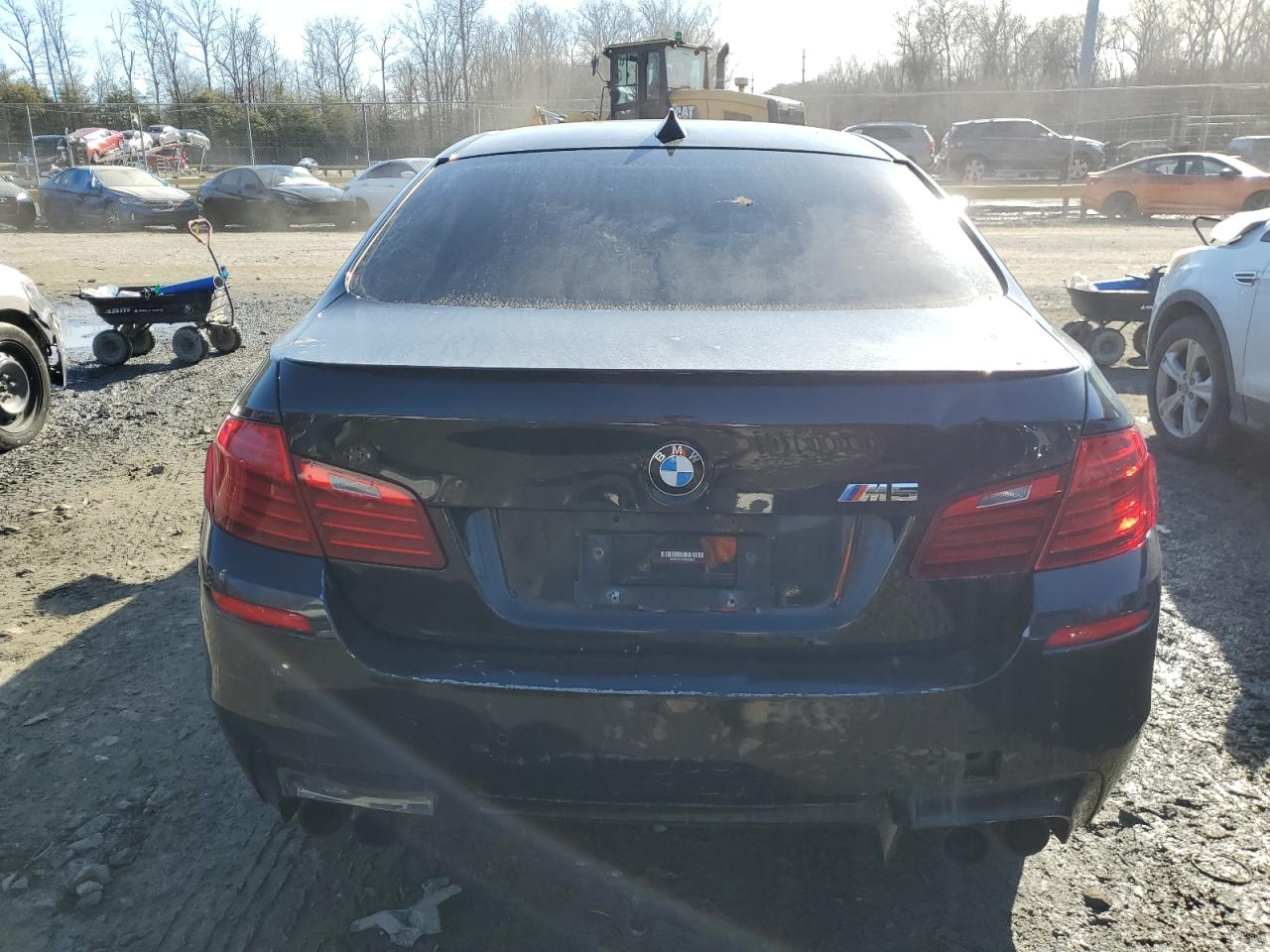 2016 BMW M5 VIN WBSFV9C52GD595873 Copart auction photo, front end damage thumbnail 6