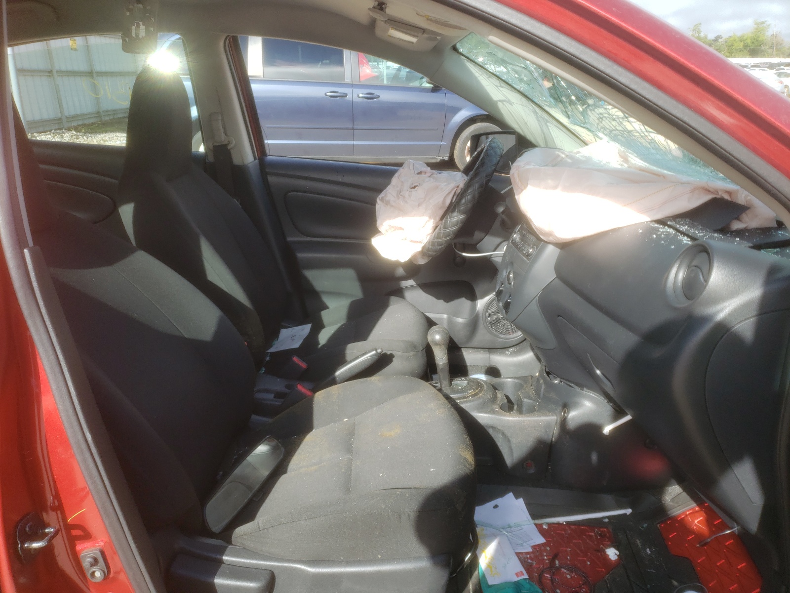 2017 Nissan Versa VIN 3N1CN7APXHL846043 Copart auction photo, front end / undercarriage damage thumbnail 5