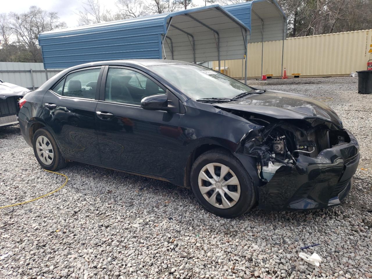 2016 Toyota Corolla VIN 2T1BURHE6GC614102 Copart auction photo, front end / minor dent/scratches damage thumbnail 4