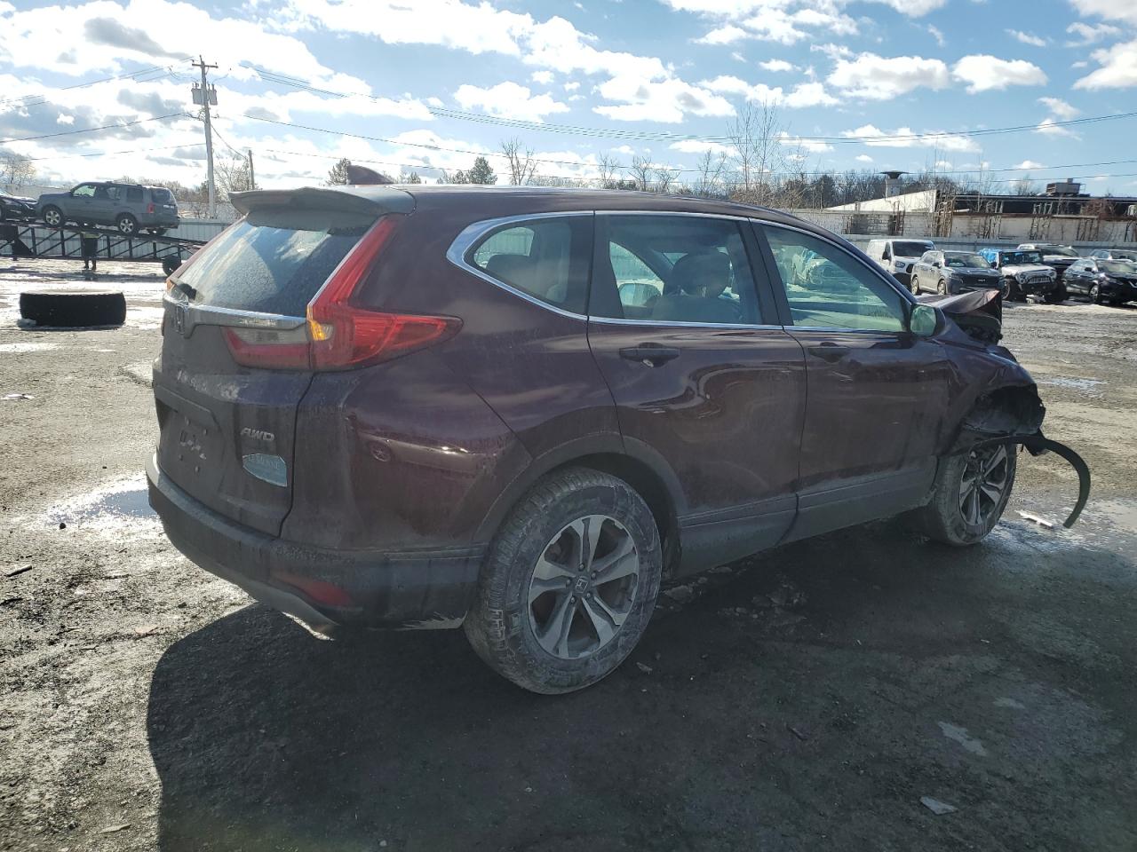 2019 Honda CR-V VIN 2HKRW6H33KH205857 Copart auction photo, front end damage thumbnail 3