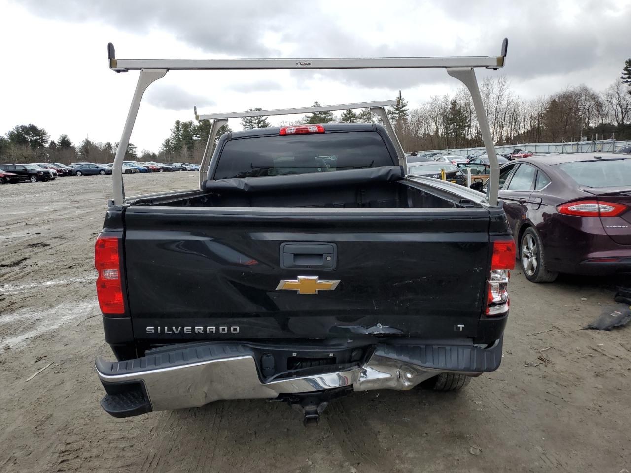 2018 Chevrolet Silverado VIN 1GCVKRECXJZ242587 Copart auction photo, rear end damage thumbnail 6