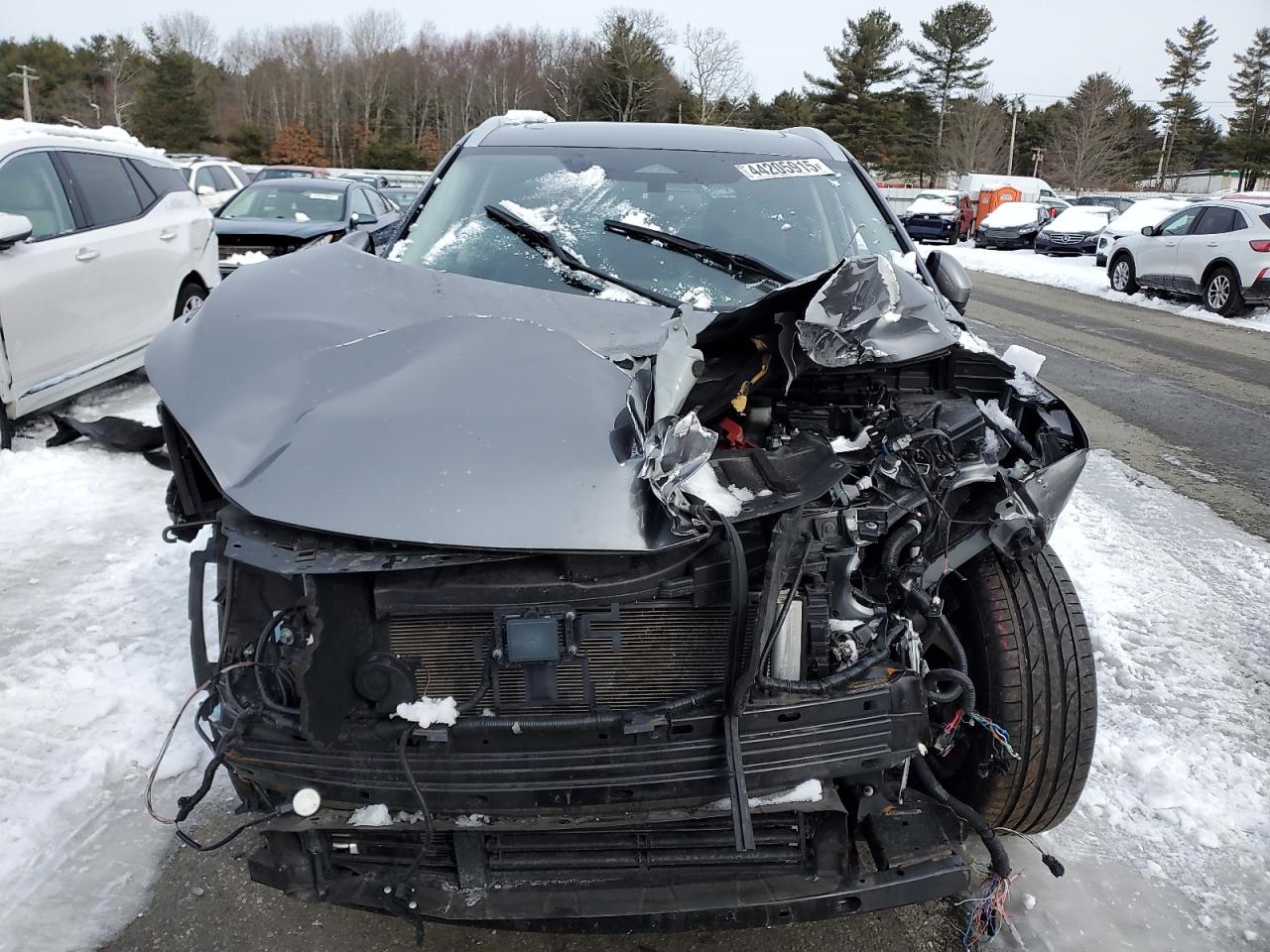 2021 Nissan Rogue VIN JN8AT3DD6MW304287 Copart auction photo, front end / minor dent/scratches damage thumbnail 5