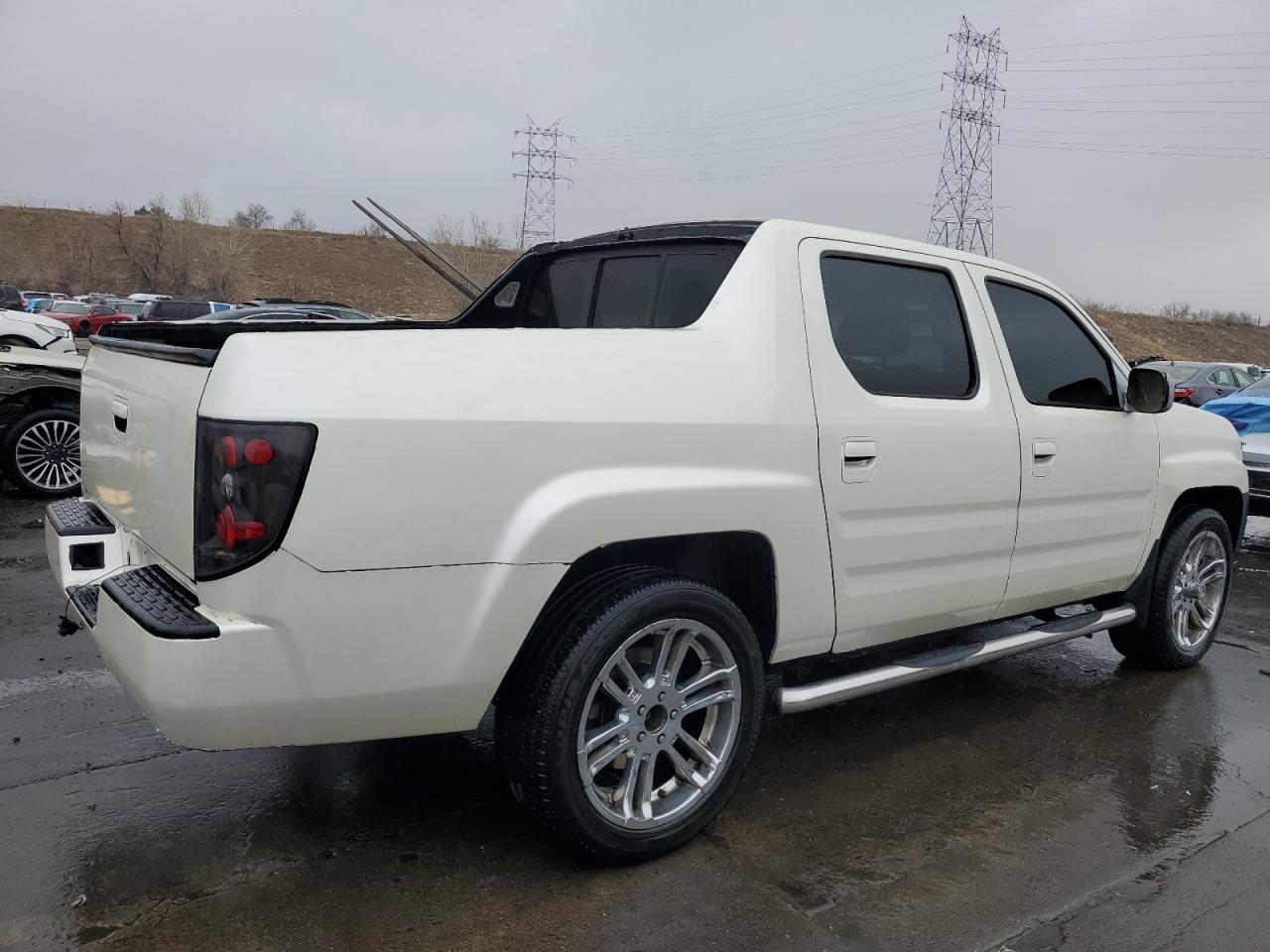 2007 Honda Ridgeline VIN 2HJYK16487H503399 Copart auction photo, front end / hail damage thumbnail 3