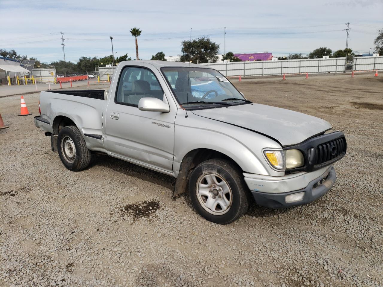 2002 Toyota Tacoma VIN 5TENL42N72Z014655 Copart auction photo, all over damage thumbnail 4