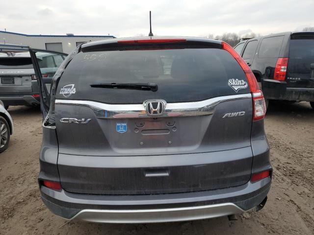 2016 Honda CR-V VIN 2HKRM4H5XGH655069 Copart auction photo, all over damage thumbnail 6