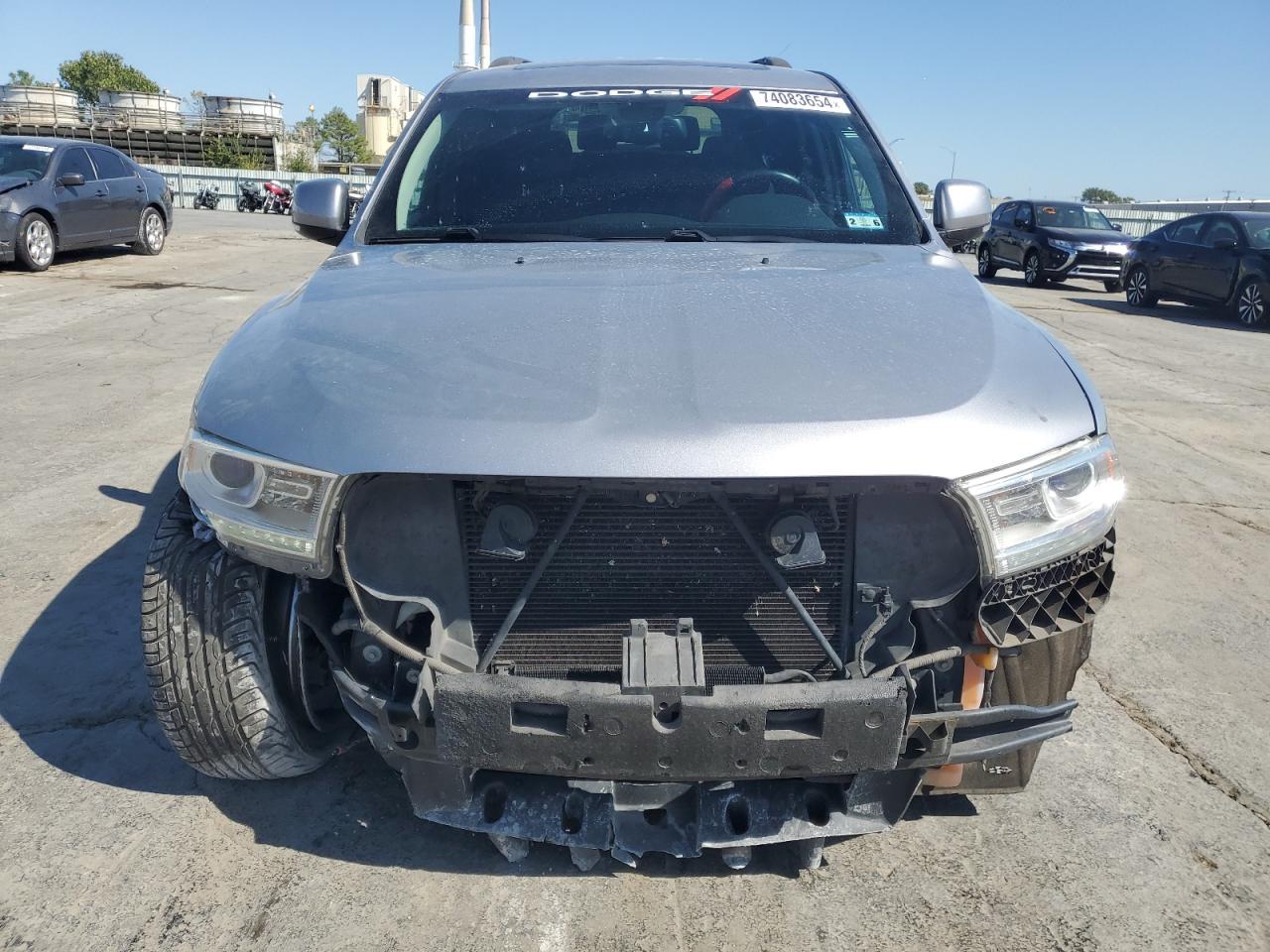 2014 Dodge Durango VIN 1C4RDHDG6EC494548 Copart auction photo, front end / undercarriage damage thumbnail 5