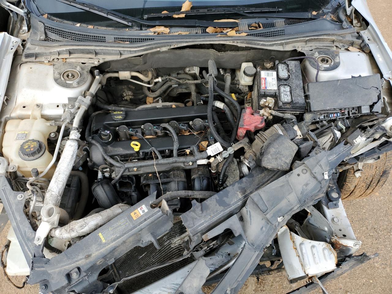2012 Ford Fusion VIN 3FAHP0JA5CR435984 Copart auction photo, front end damage thumbnail 11