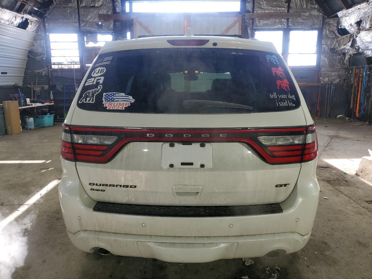 2017 Dodge Durango VIN 1C4RDJDGXHC629851 Copart auction photo, front end damage thumbnail 6