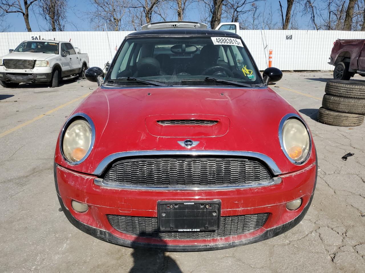 2009 MINI Cooper VIN WMWMF73549TX40899 Copart auction photo, rear end / front end damage thumbnail 5
