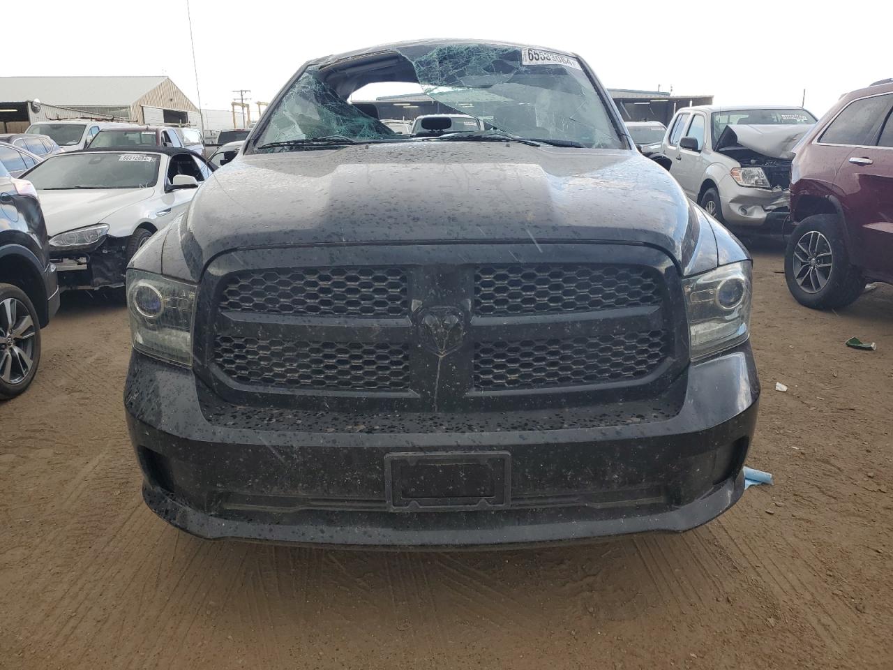 2014 RAM 1500 VIN 1C6RR6FG8ES456061 Copart auction photo, all over damage thumbnail 5
