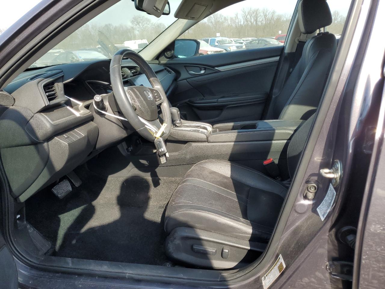2016 Honda Civic VIN 19XFC1F77GE029766 Copart auction photo, front end / rear end damage thumbnail 7