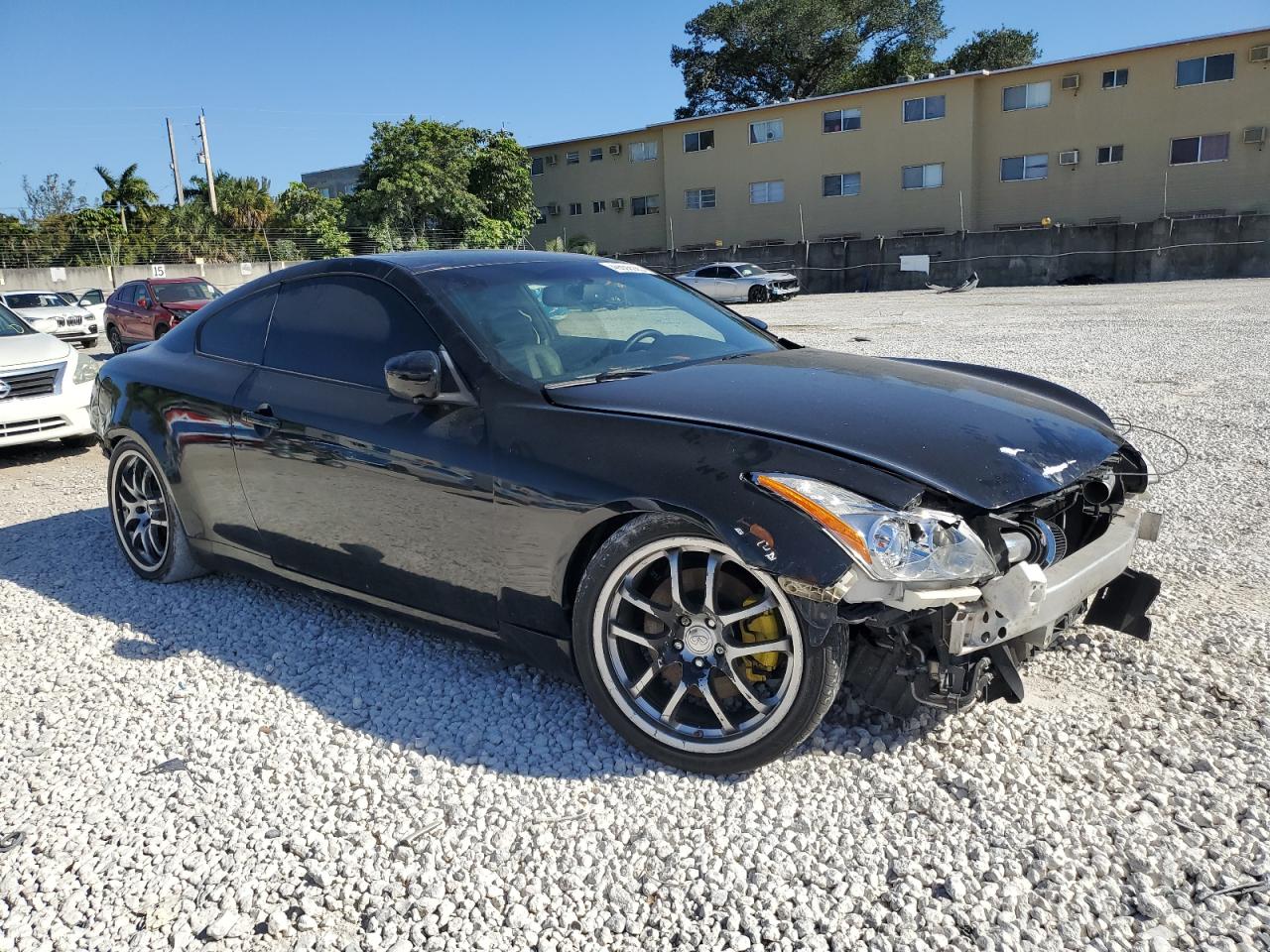 2009 Infiniti G VIN JNKCV64E99M605713 Copart auction photo, front end / rear end damage thumbnail 4