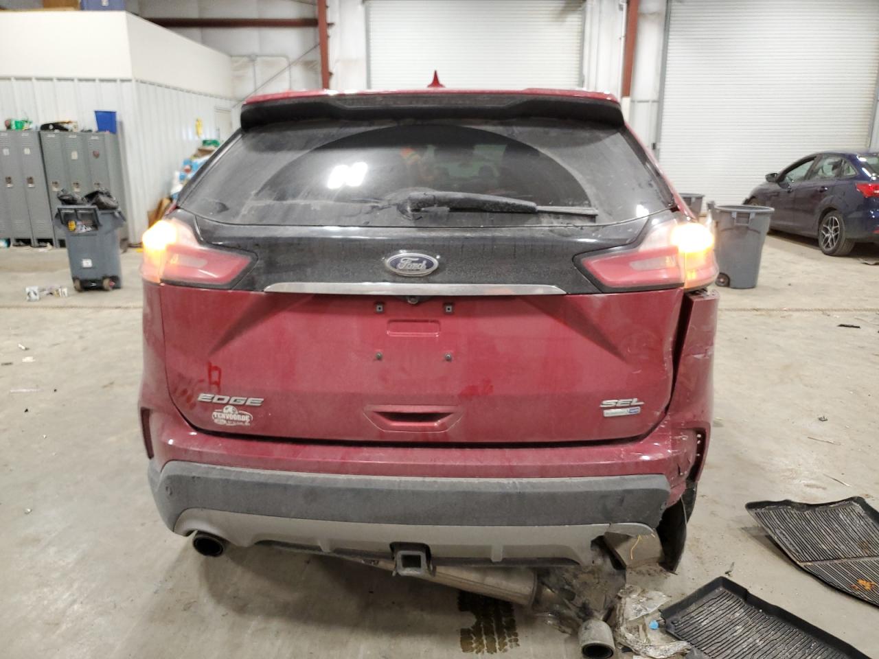 2020 Ford Edge VIN 2FMPK4J97LBA12819 Copart auction photo, front end / rear end damage thumbnail 6