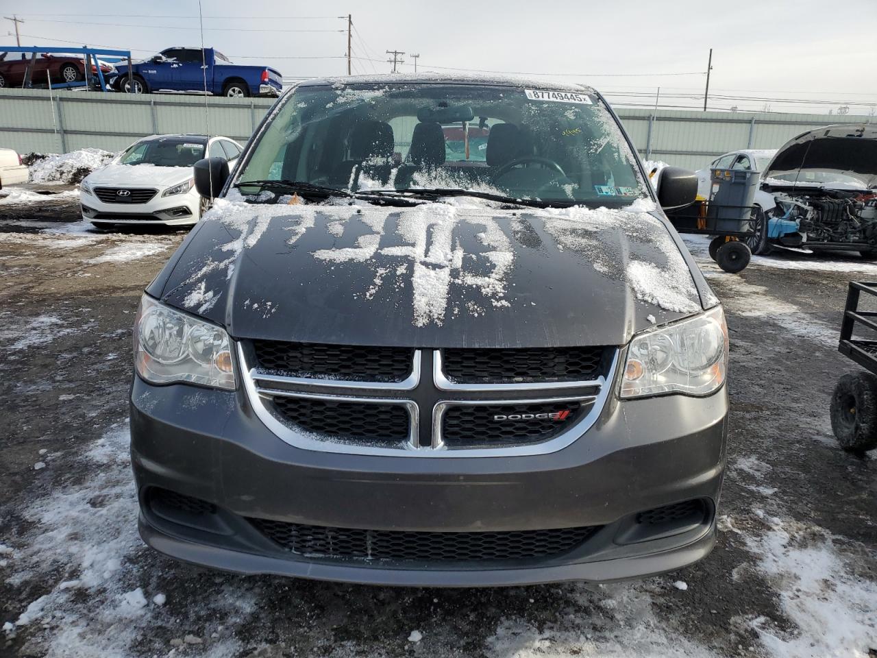 2017 Dodge Caravan VIN 2C4RDGBG3HR548557 Copart auction photo, rear end damage thumbnail 5