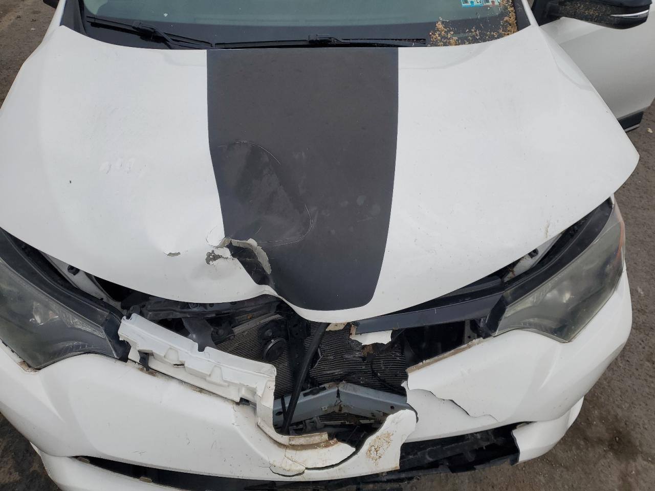 2018 Toyota RAV 4 VIN 2T3RFREVXJW765082 Copart auction photo, front end damage thumbnail 13