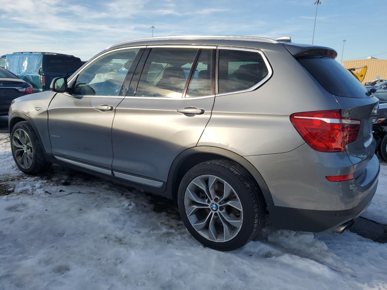 2015 BMW X3 VIN 5UXWX9C55F0D50123 Copart auction photo, front end damage thumbnail 2