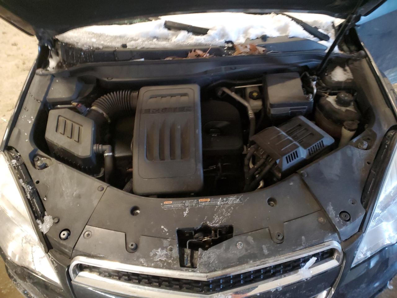 2014 Chevrolet Equinox VIN 2GNFLFEK9E6247053 Copart auction photo, side / front end damage thumbnail 11