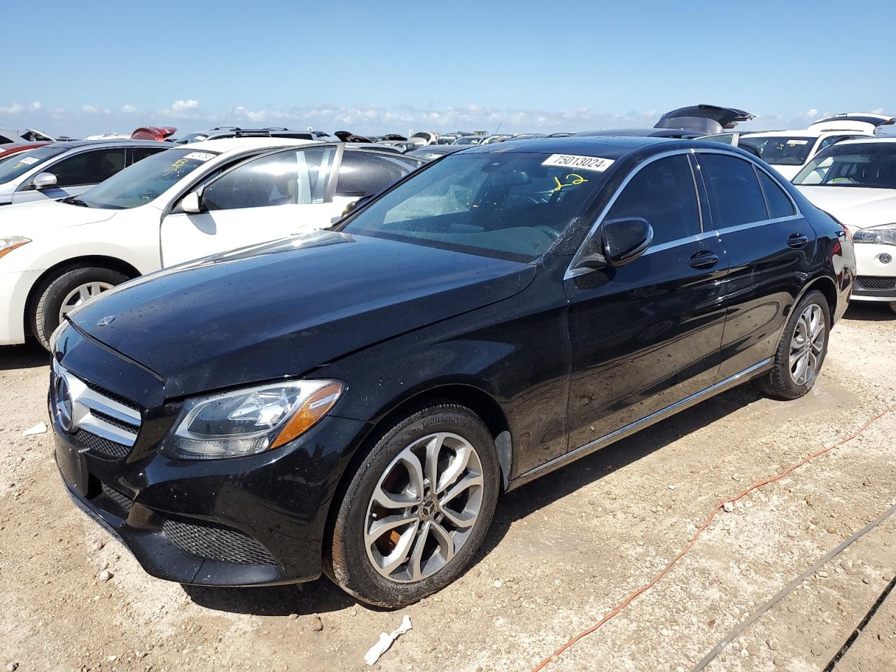 2018 Mercedes-Benz C-klasse VIN WDDWF4KB4JR326322