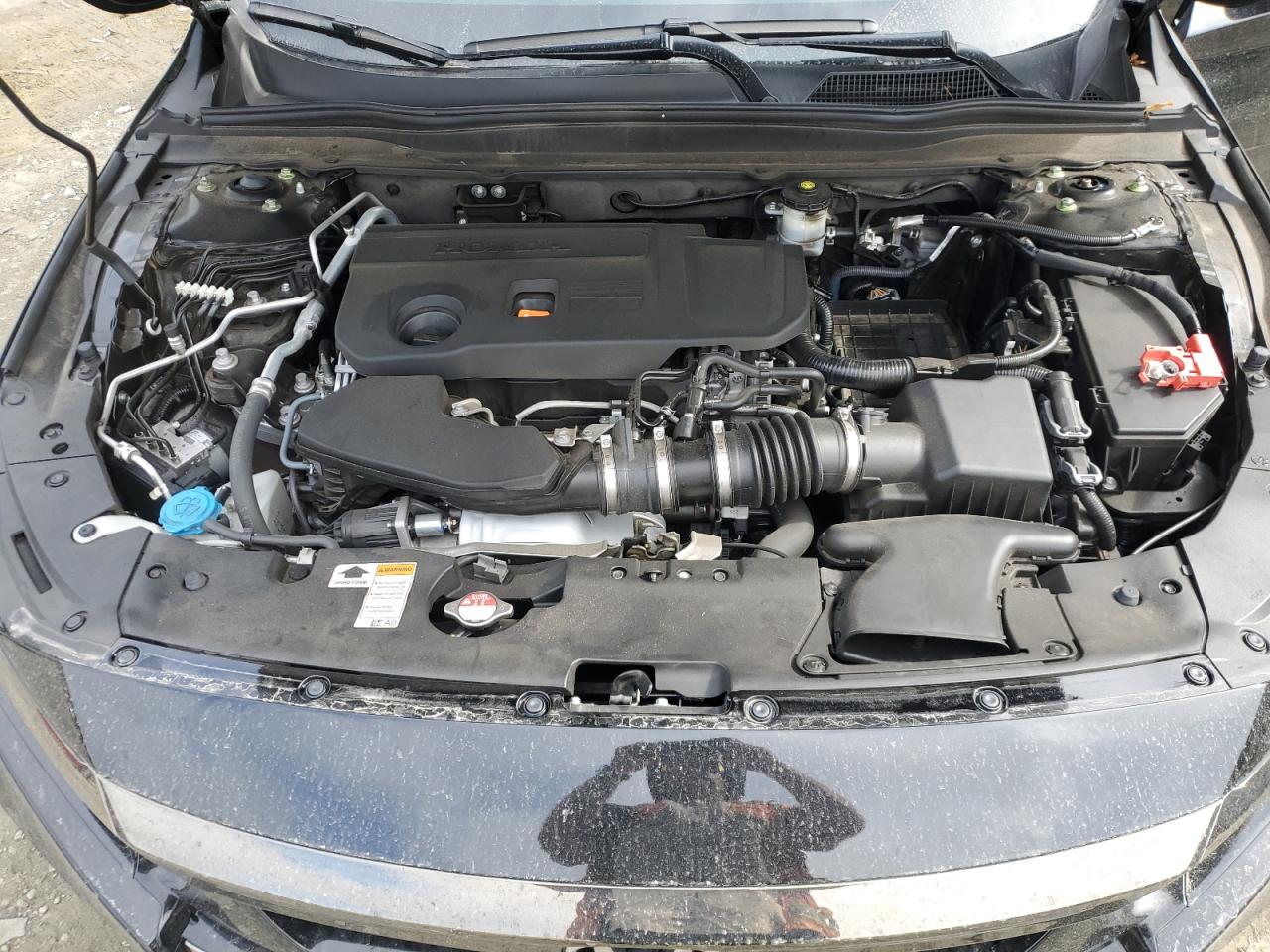 2022 Honda Accord VIN 1HGCV2F37NA014671 Copart auction photo, minor dent/scratches damage thumbnail 11