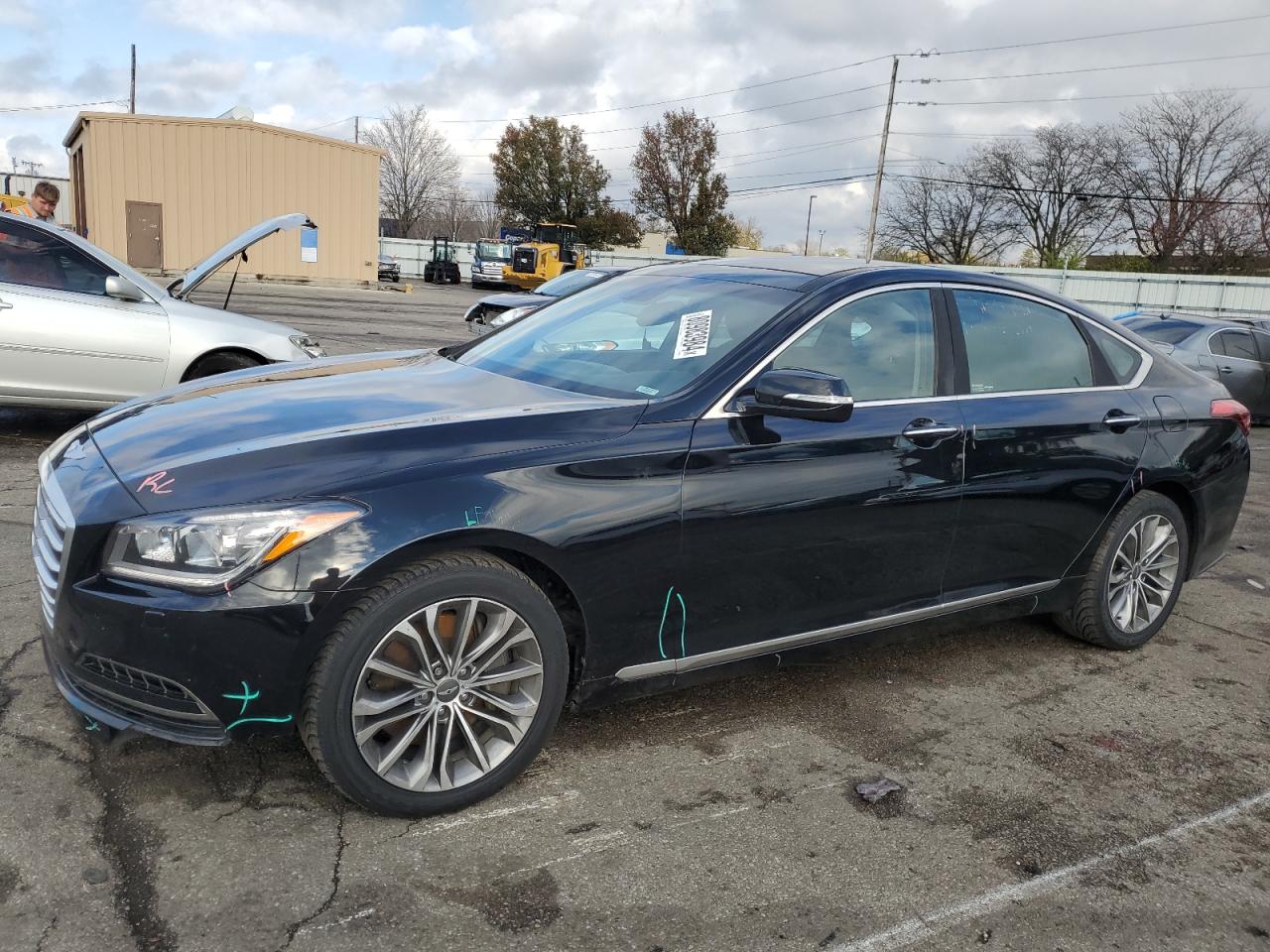 2015 Hyundai Genesis VIN KMHGN4JE0FU020022