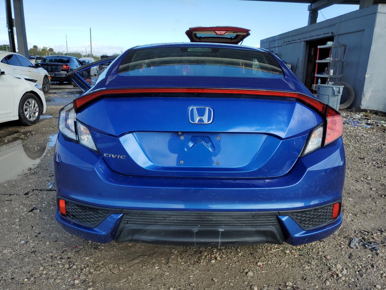 2018 Honda Civic VIN 2HGFC4A59JH306602 Copart auction photo, all over / minor dent/scratches damage thumbnail 6