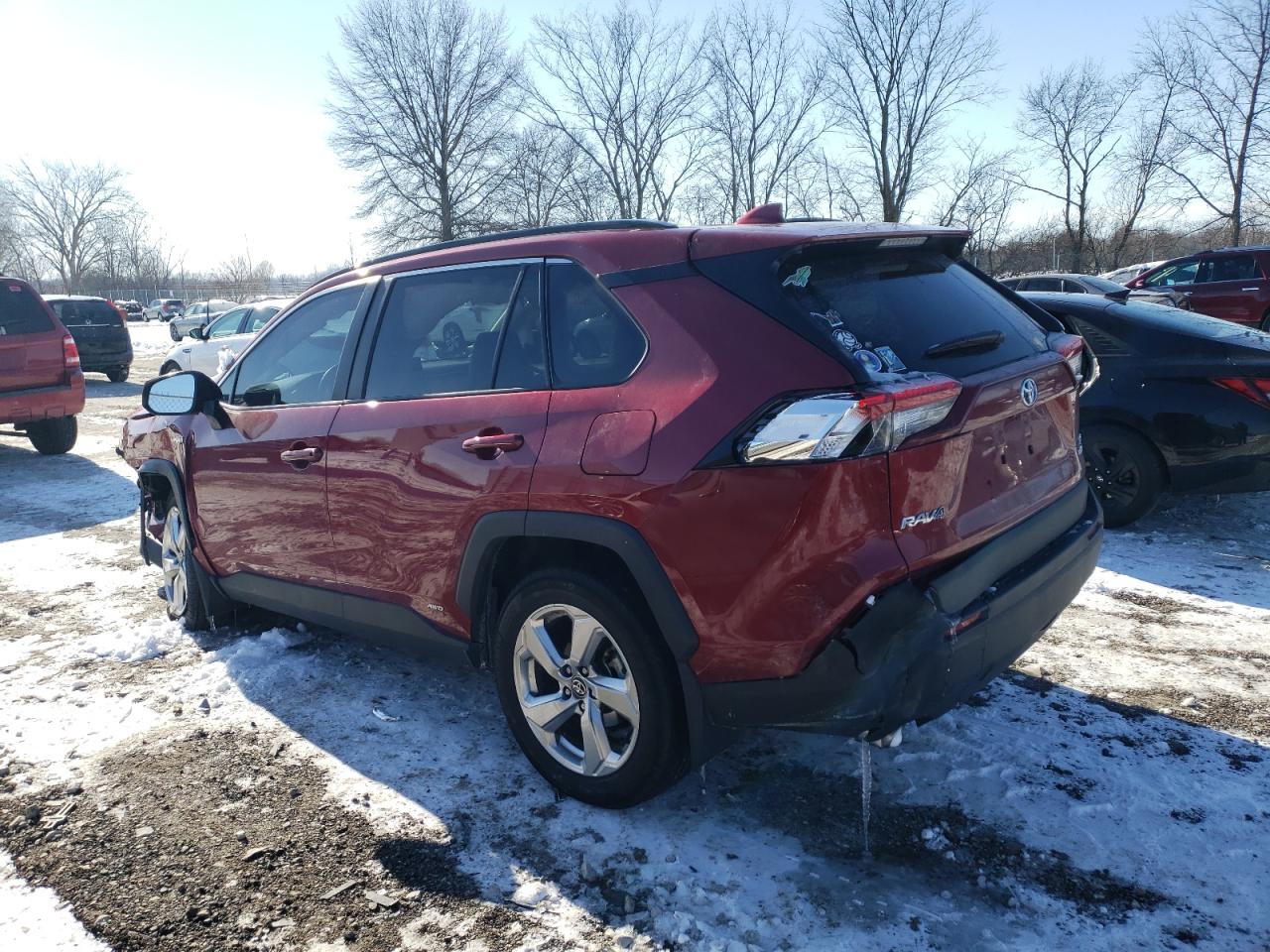 2021 Toyota RAV 4 VIN 4T3B6RFV9MU33H805 Copart auction photo, mechanical / front end damage thumbnail 2