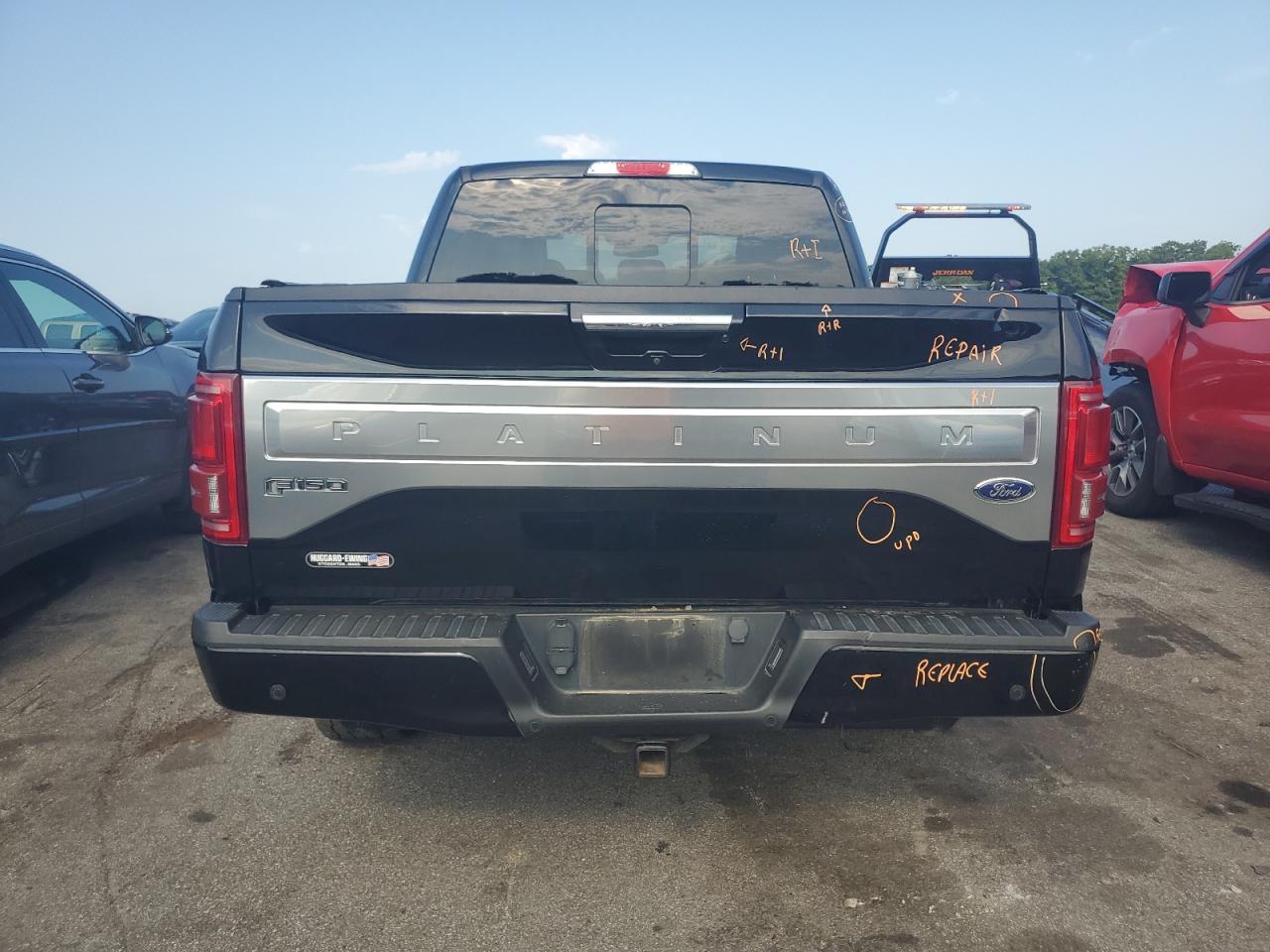 2017 Ford F-150 VIN 1FTEW1EG5HFC68647 Copart auction photo, all over damage thumbnail 6
