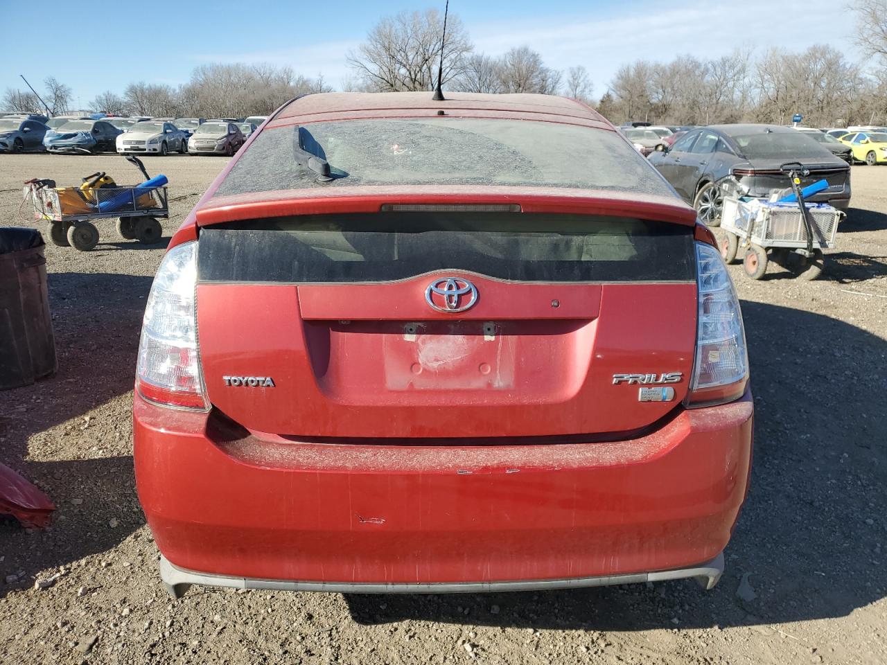 2009 Toyota Prius VIN JTDKB20U797821215 Copart auction photo, front end damage thumbnail 6