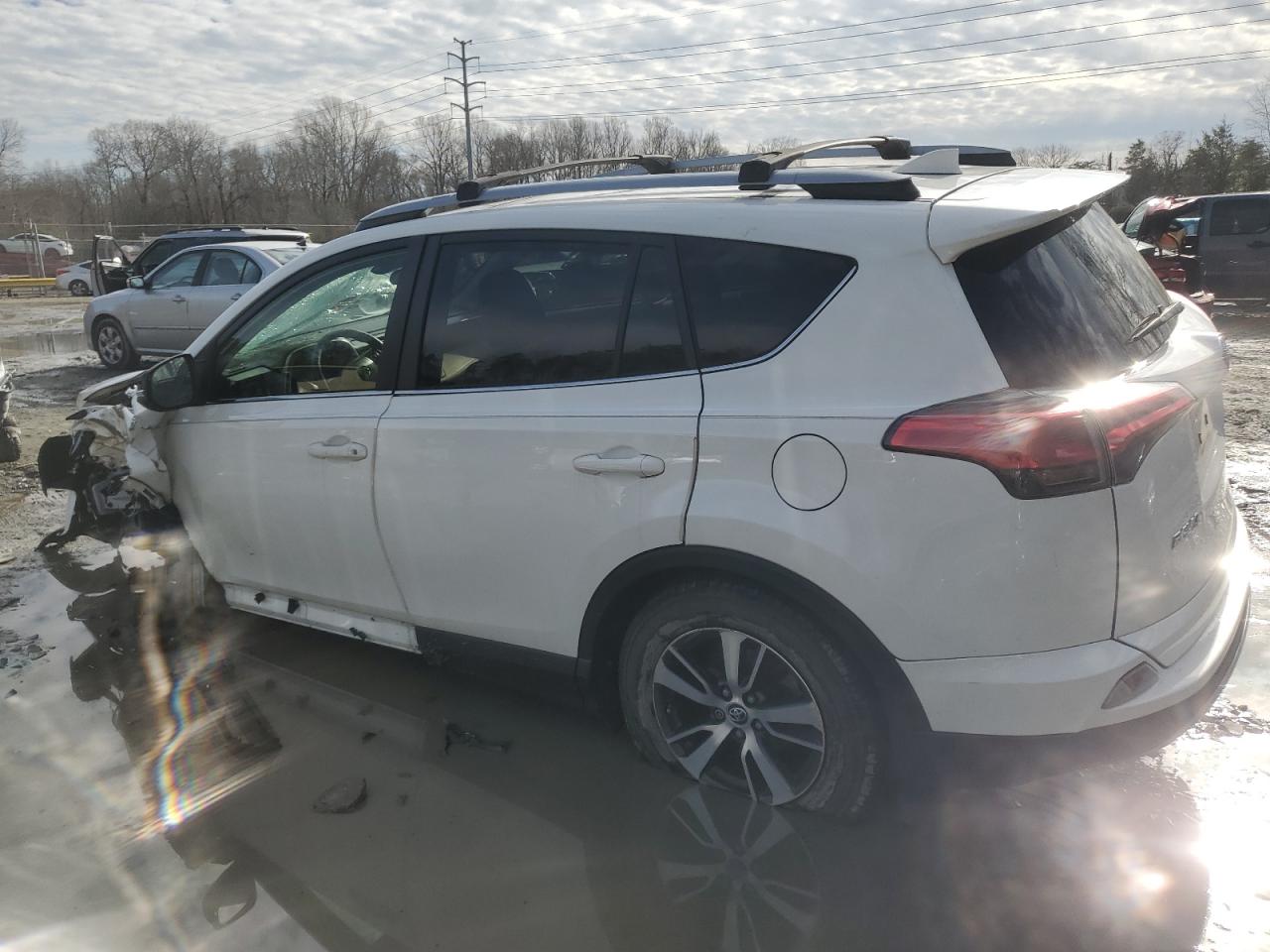 2018 Toyota RAV 4 VIN JTMRFREV0JJ225450 Copart auction photo, front end damage thumbnail 2