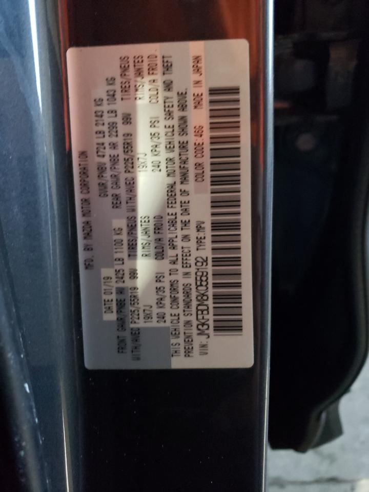 2019 Mazda CX-5 VIN JM3KFBDM8K0559192 Copart auction photo, front end / side damage thumbnail 13