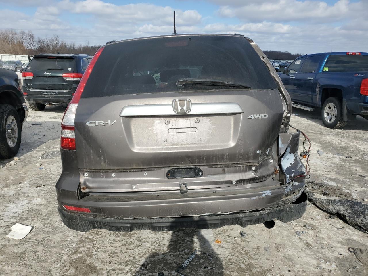 2011 Honda CR-V VIN 5J6RE4H75BL027000 Copart auction photo, front end / rear end damage thumbnail 6