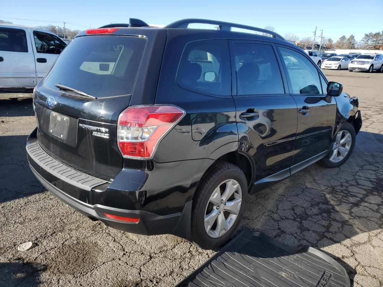 2016 Subaru Forester VIN JF2SJADC8GH490104 Copart auction photo, front end damage thumbnail 3