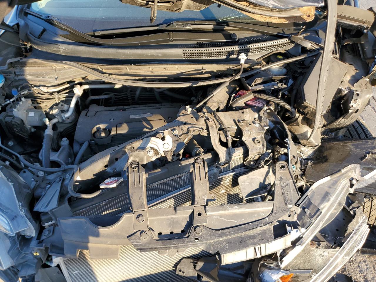 2016 Honda CR-V VIN 2HKRM4H71GH673364 Copart auction photo, front end damage thumbnail 14