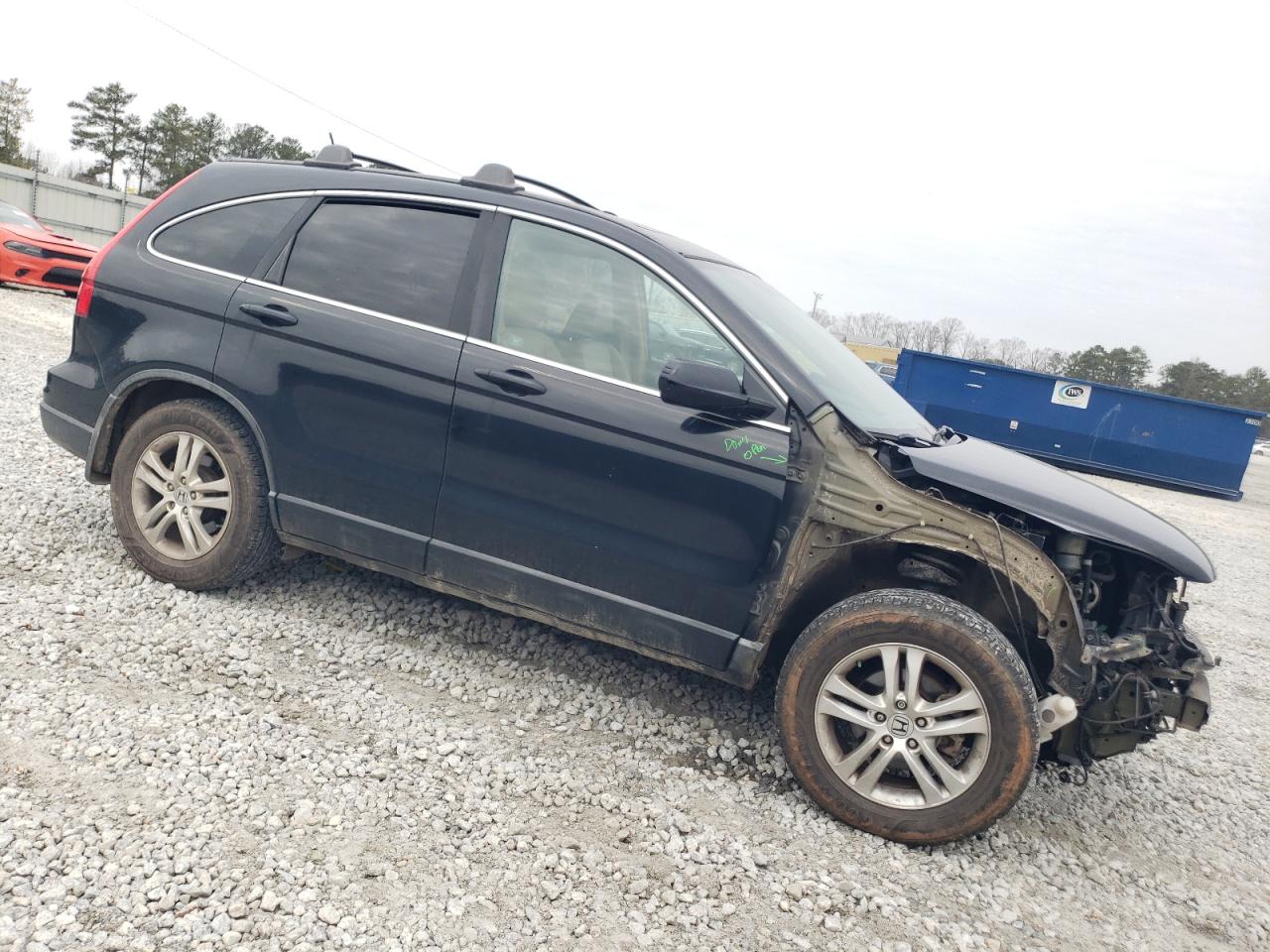2011 Honda CR-V VIN 5J6RE3H75BL022602 Copart auction photo, front end / minor dent/scratches damage thumbnail 4