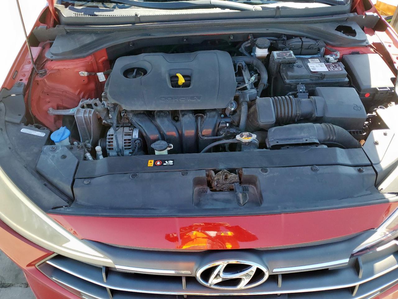 2020 Hyundai Elantra VIN 5NPD84LF4LH512806 Copart auction photo, front end damage thumbnail 11