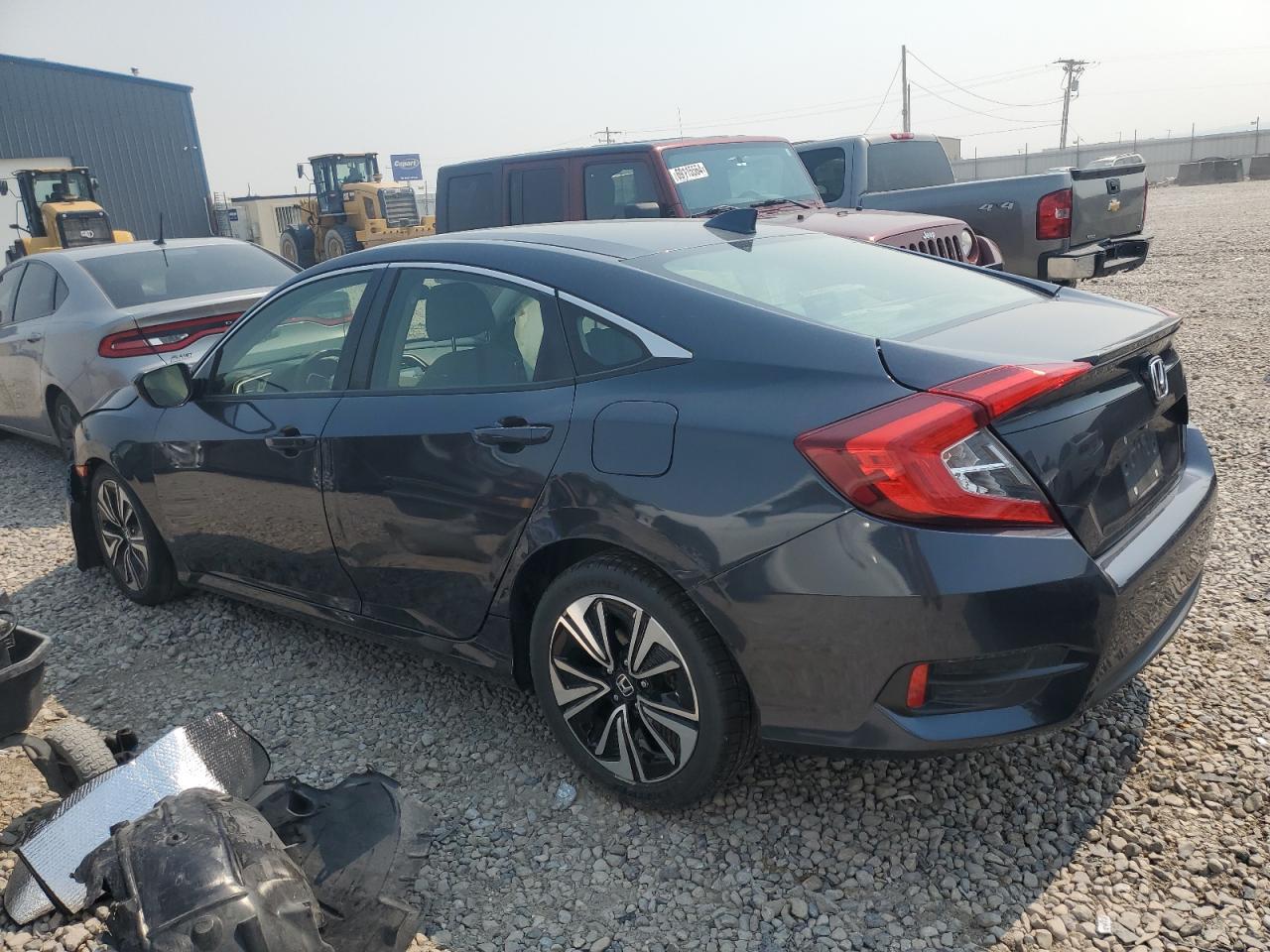 2018 Honda Civic VIN JHMFC1F3XJX021664 Copart auction photo, front end damage thumbnail 2