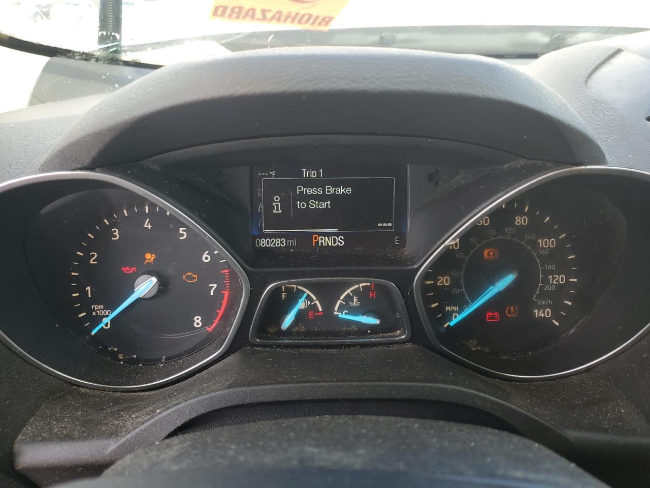 2019 Ford Escape VIN 1FMCU0HD9KUB01019 Copart auction photo, mechanical damage thumbnail 9