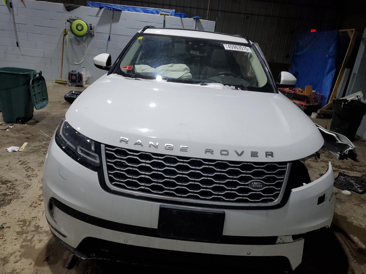 2019 Land Rover Range Rover VIN SALYB2EX0KA797693 Copart auction photo, side / front end damage thumbnail 5