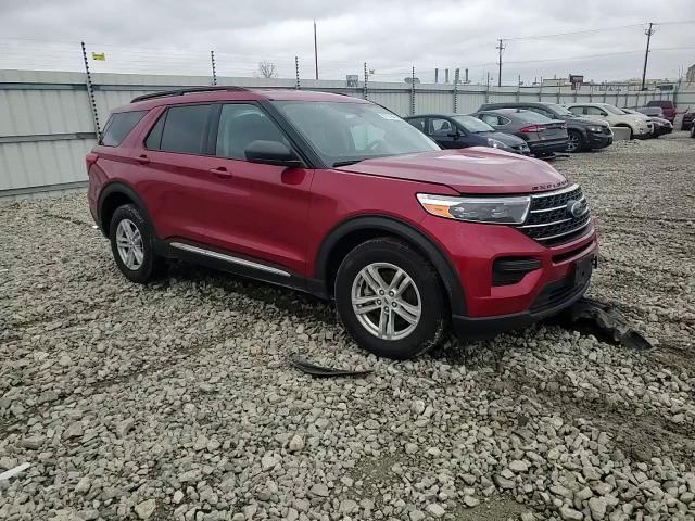 2021 Ford Explorer VIN 1FMSK8DH4MGB58352 Copart auction photo, front end damage thumbnail 11