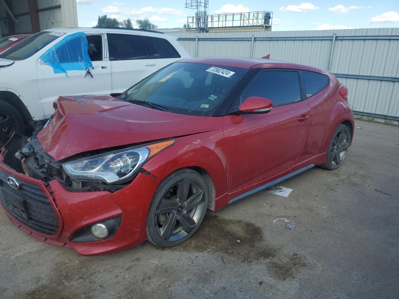 2015 Hyundai Veloster VIN KMHTC6AE5FU244158