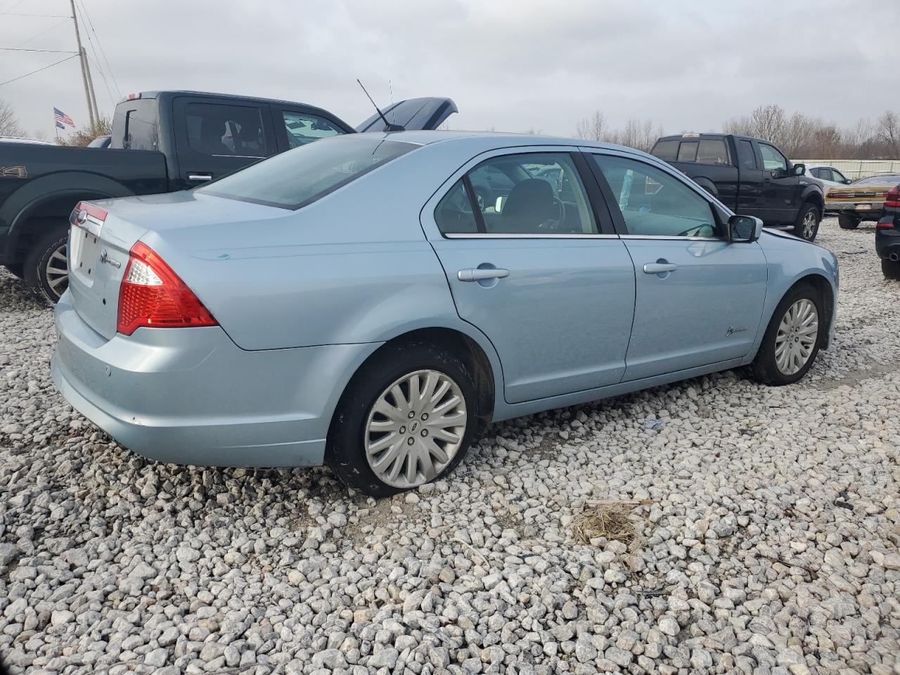 2010 Ford Fusion VIN 3FADP0L30AR244726 Copart auction photo, front end damage thumbnail 3