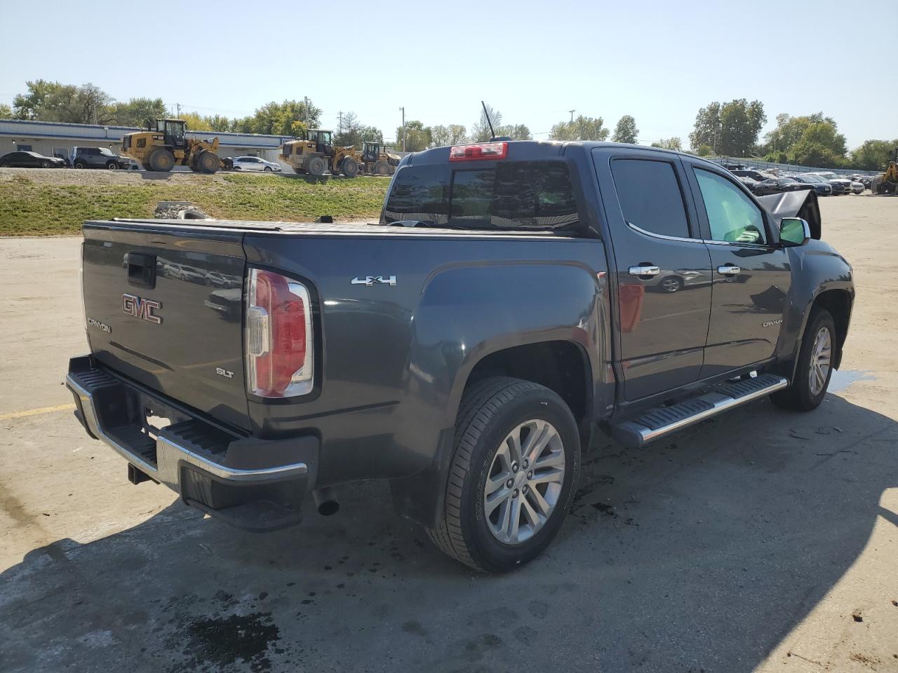2016 GMC Canyon VIN 1GTG6DE30G1286587 Copart auction photo, front end damage thumbnail 3