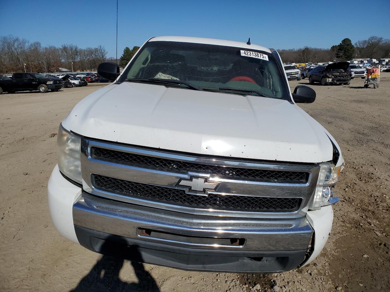 2011 Chevrolet Silverado VIN 1GCRCREA4BZ175161 Copart auction photo, all over damage thumbnail 5