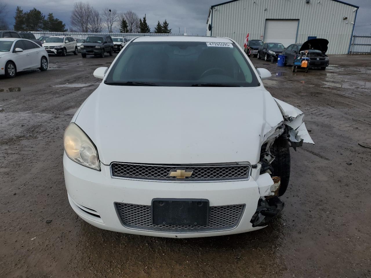 2013 Chevrolet Impala VIN 2G1WB5E38D1149859 Copart auction photo, front end / rear end damage thumbnail 5