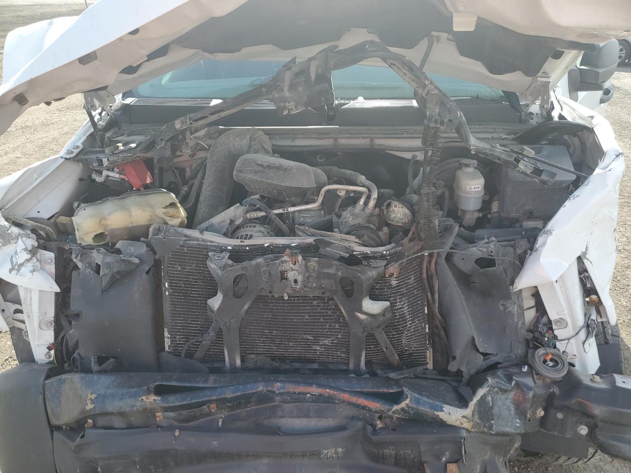 2012 Chevrolet Silverado VIN 1GCNCPEX0CZ262709 Copart auction photo, front end / side damage thumbnail 13