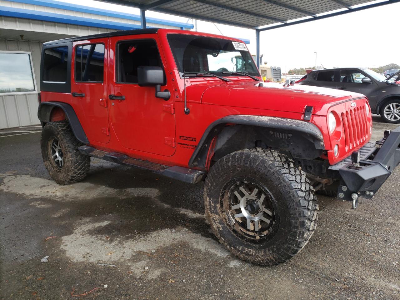 2018 Jeep Wrangler VIN 1C4HJWDG0JL897721 Copart auction photo, water/flood damage thumbnail 4
