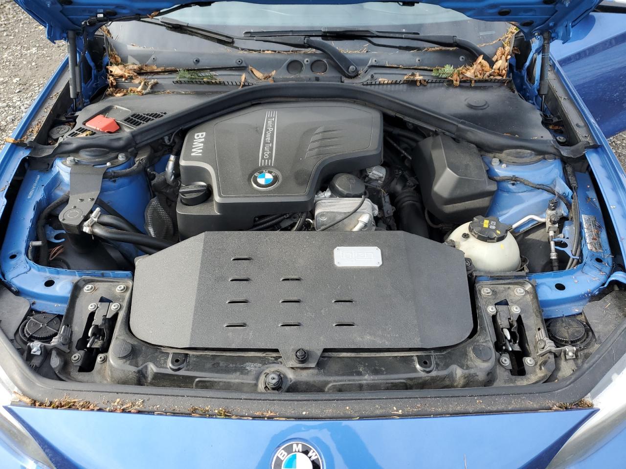 2015 BMW 2er VIN WBA1F5C53FV256682 Copart auction photo, side damage thumbnail 11