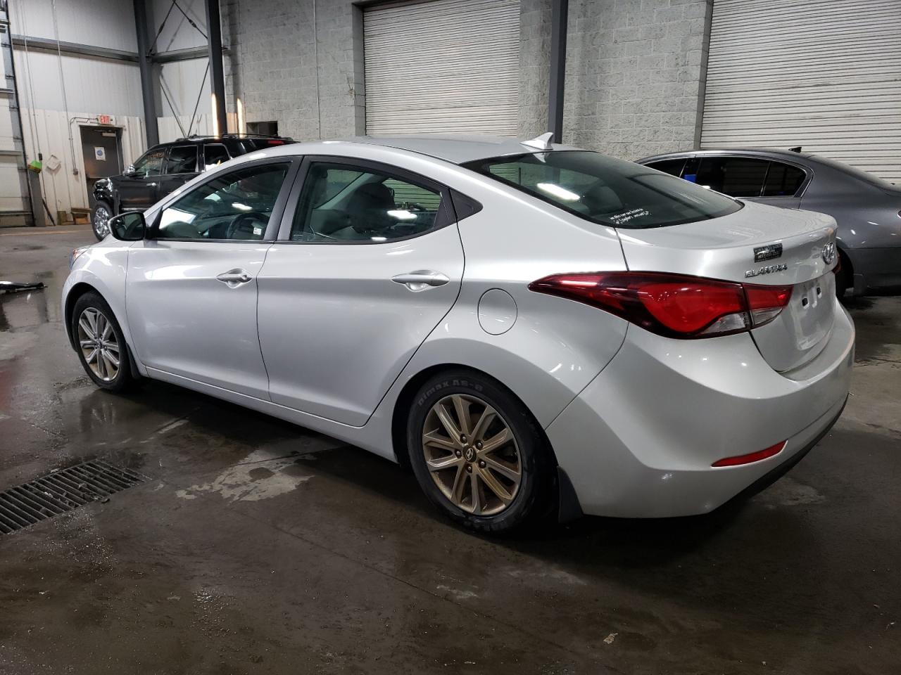 2015 Hyundai Elantra VIN 5NPDH4AE3FH633437 Copart auction photo, side damage thumbnail 2